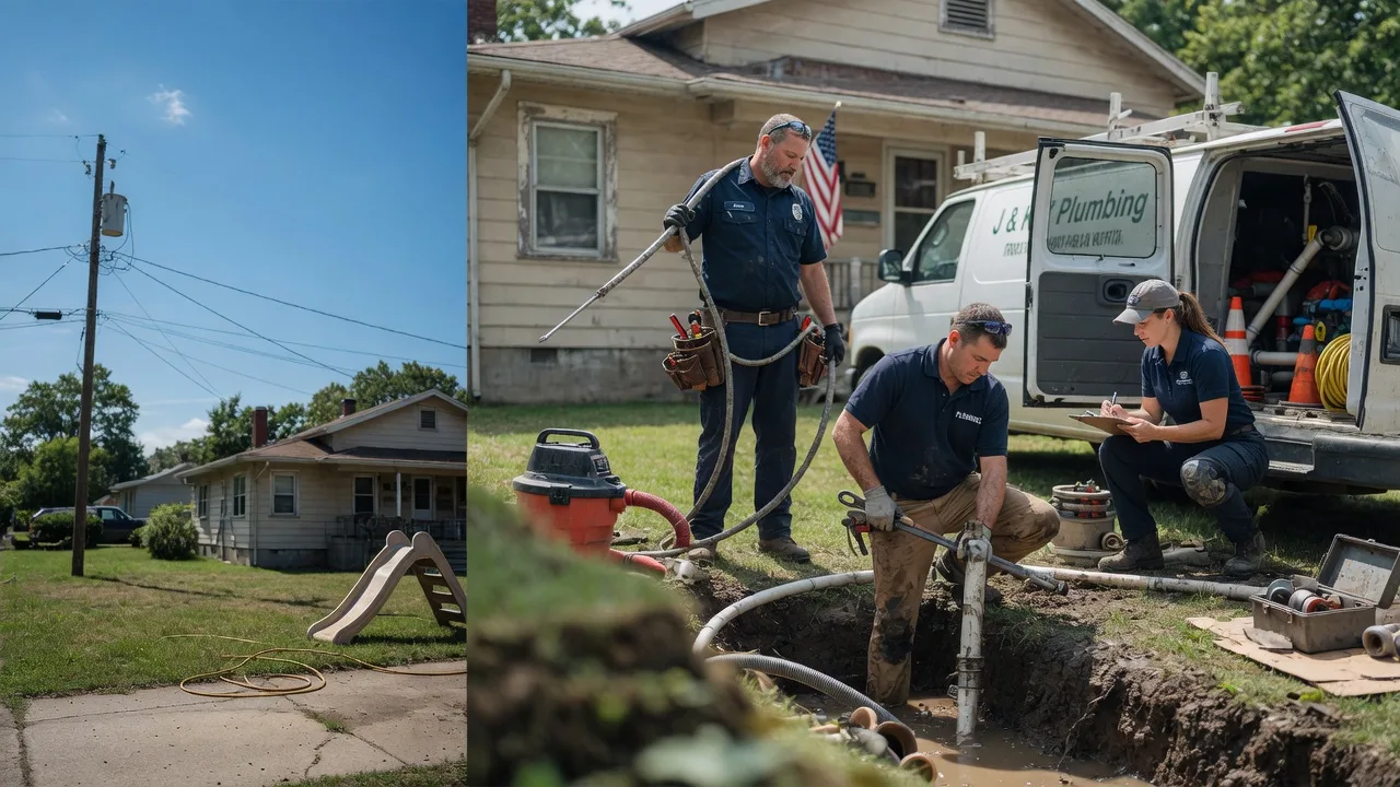 Drain Cleaning in Bunker Hill, KS near me